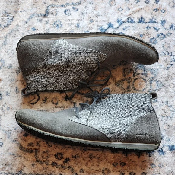 Gray Suede Women's Shoes - Picture 2 of 6